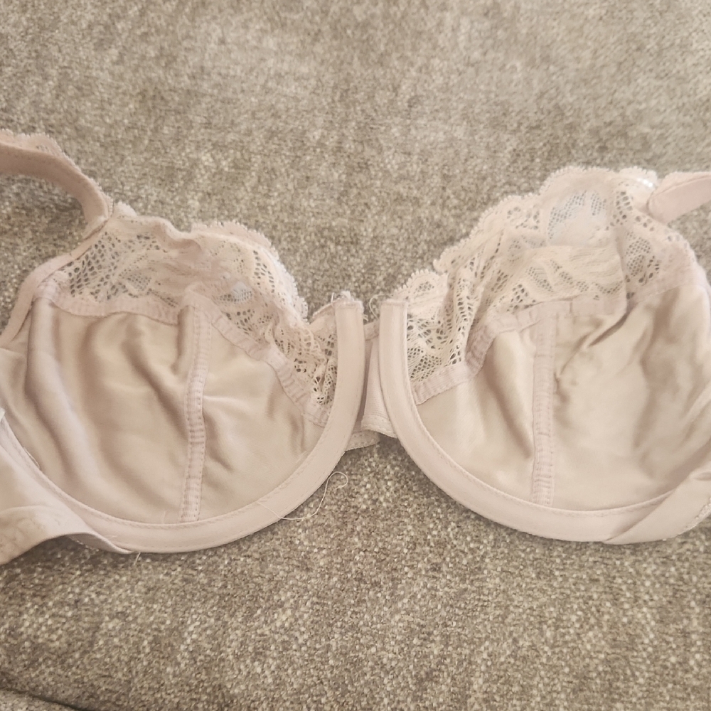 Bali Lace Underwire Bra - Cream - Picture 4 of 5